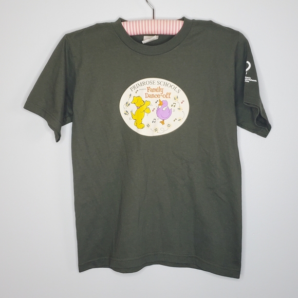 Primrose Schools T Shirt Youth S Family Dance Off Dark Green New Without Tags - Picture 1 of 7